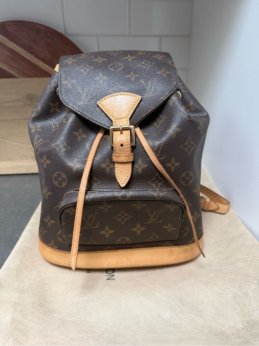 Louis Vuitton Montsouris Monogram Backpack MM